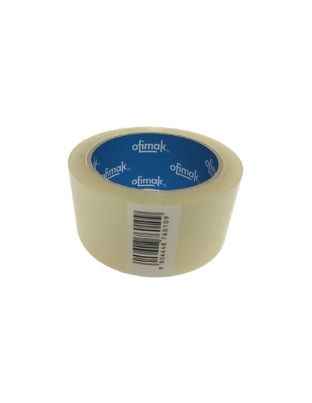 TAPE EMPAQUE OFIMAK TRANSPARENTE 0109 2" X 70 MTS