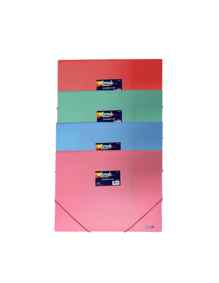CARPETA OFIMAK CON LIGA DOCUMENT CASE TAMANO LEGAL COLORES NEON