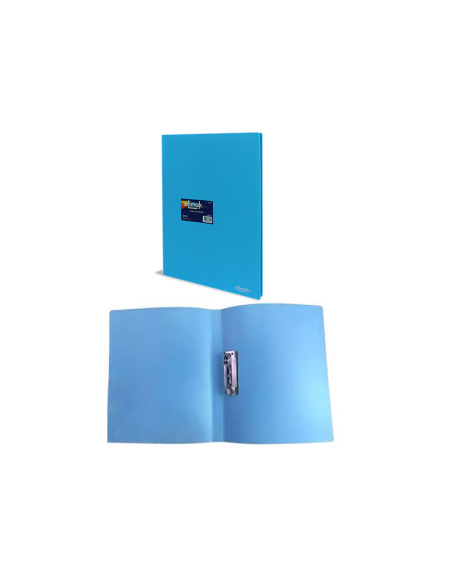 CARPETA PP FUERTE OFIMAK CON MECANISMO METAL COLORES NEON TAMANO LEGAL