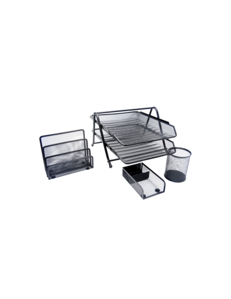 KIT DE OFICINA OFIMAK 4809 4 PIEZAS METAL