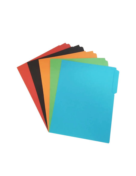 FOLDER MANILA OFIMAK TAMAÑO CARTA SURTIDO COLORES 100UNID
