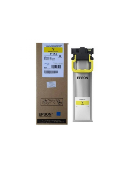 TINTA LIQUIDA EPSON T11A420 AMARILLO WORKFORCE PRO WF-C5310/90 WF-C5810/90