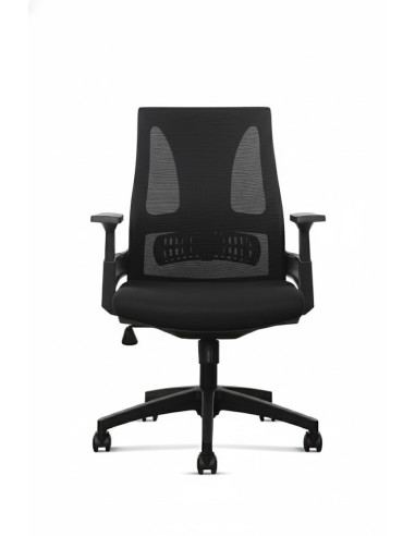 SILLA SEMI EJECUTIVA LIVENO EON CAPACIDAD 250 LIBRAS NEGRA