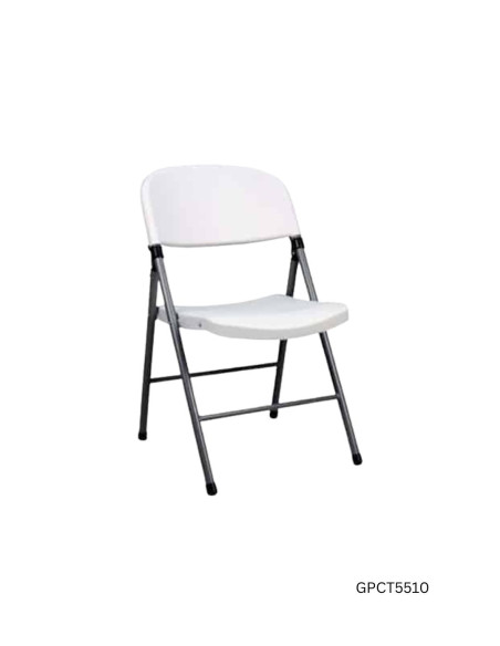 SILLA PLEGABLE BLANCA LIVENO 330 LIBRAS