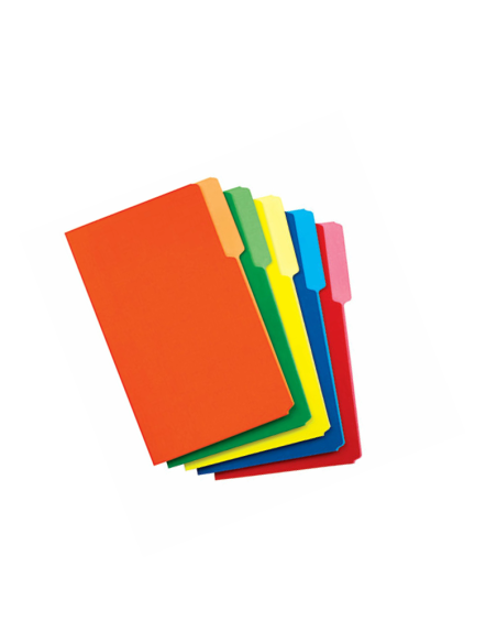 FOLDER MANILA OFIMAK TAMAÃ‘O OFICIO SURTIDO COLORES 100UNID