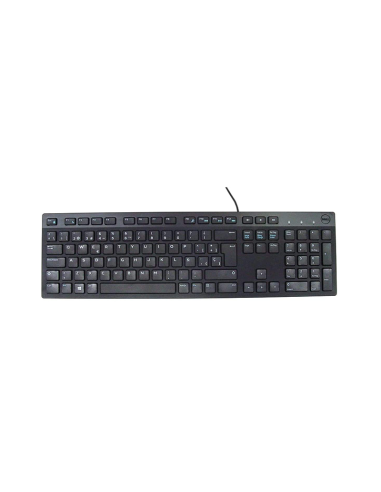 TECLADO USB DELL MULTIMEDIA ESPAÃ‘OL NEGRO