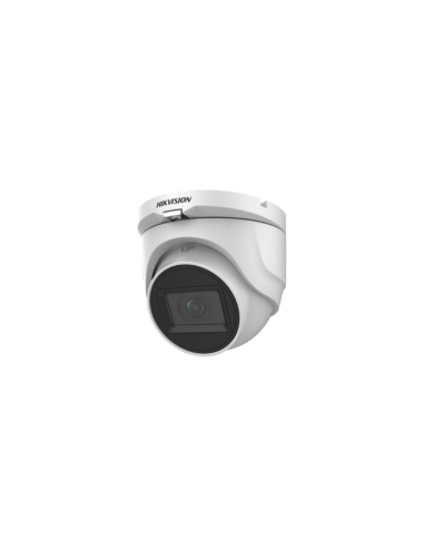 CAMARA SEGURIDAD EPCOM DOME 2MP 2.8 MM 30M IR IP66 12VCD CON MICROFONO BLANCA