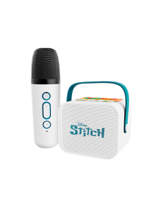 PARLANTE MINI KARAOKE INALAMBRICO XTECH DISNEY STITCH CON MICROFONO 