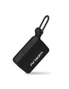 PARLANTE ESTEREO ARGOM BOOGIELINK PORTATIL INALAMBRICO IPX5 BLUETOOTH USB 8W NEGRO