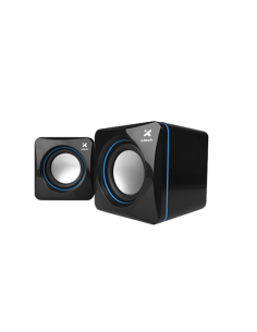 PARLANTE ESTEREO XTECH 5W USB 3.5 MM NEGRO