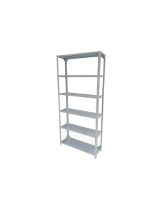 ESTANTERIA METALICA 5 ENTREPAÑOS 2.13 X 0.90 X 0.40 MTS BEIGE